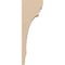 Ekena Millwork 2"W x 4"D x 12"H Thin Hughes Rough Cedar Woodgrain TimberThane Corbel, Primed Tan CORUR02X04X12HUGRCPR - alternate 3